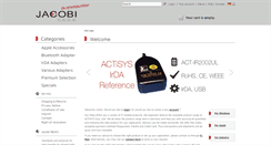 Desktop Screenshot of jacobi.de